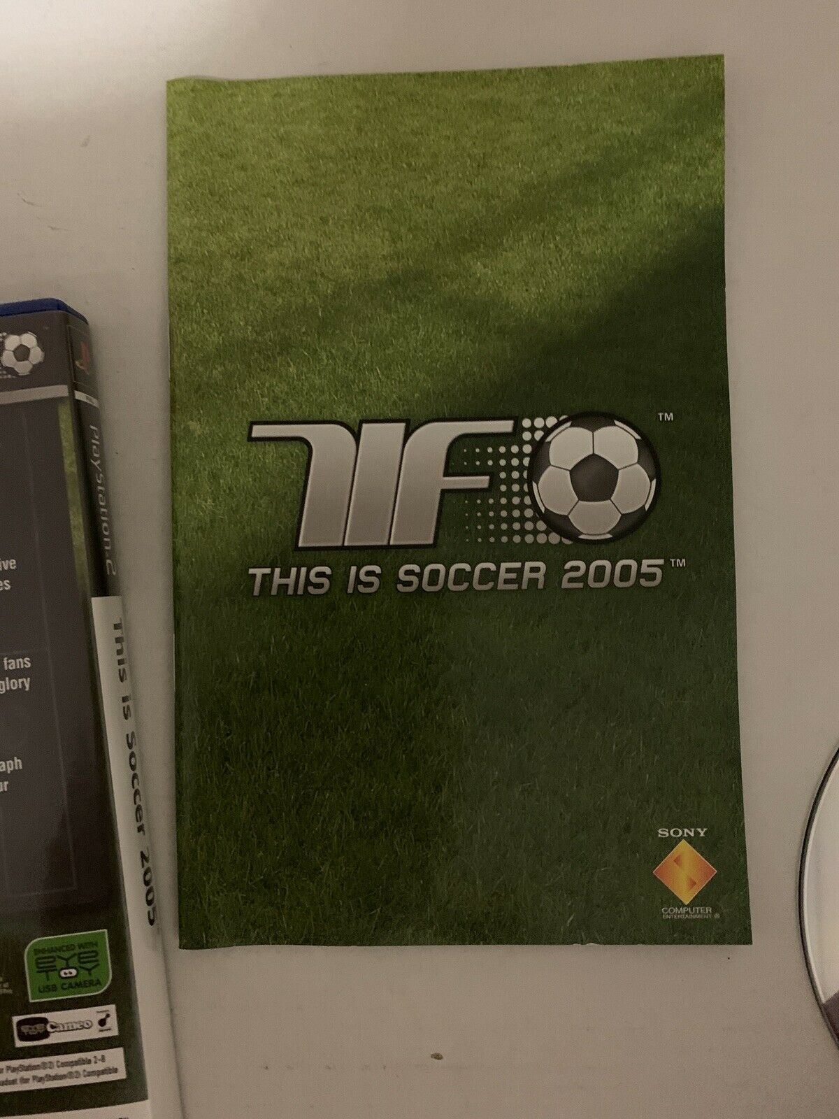 This Is Soccer 2005 - Sony Playstation 2 PS2 Includes Manual