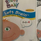 Brainy Baby Left Brain (DVD, 2003) Age 6month-3ys With Parent Guide. Region 4