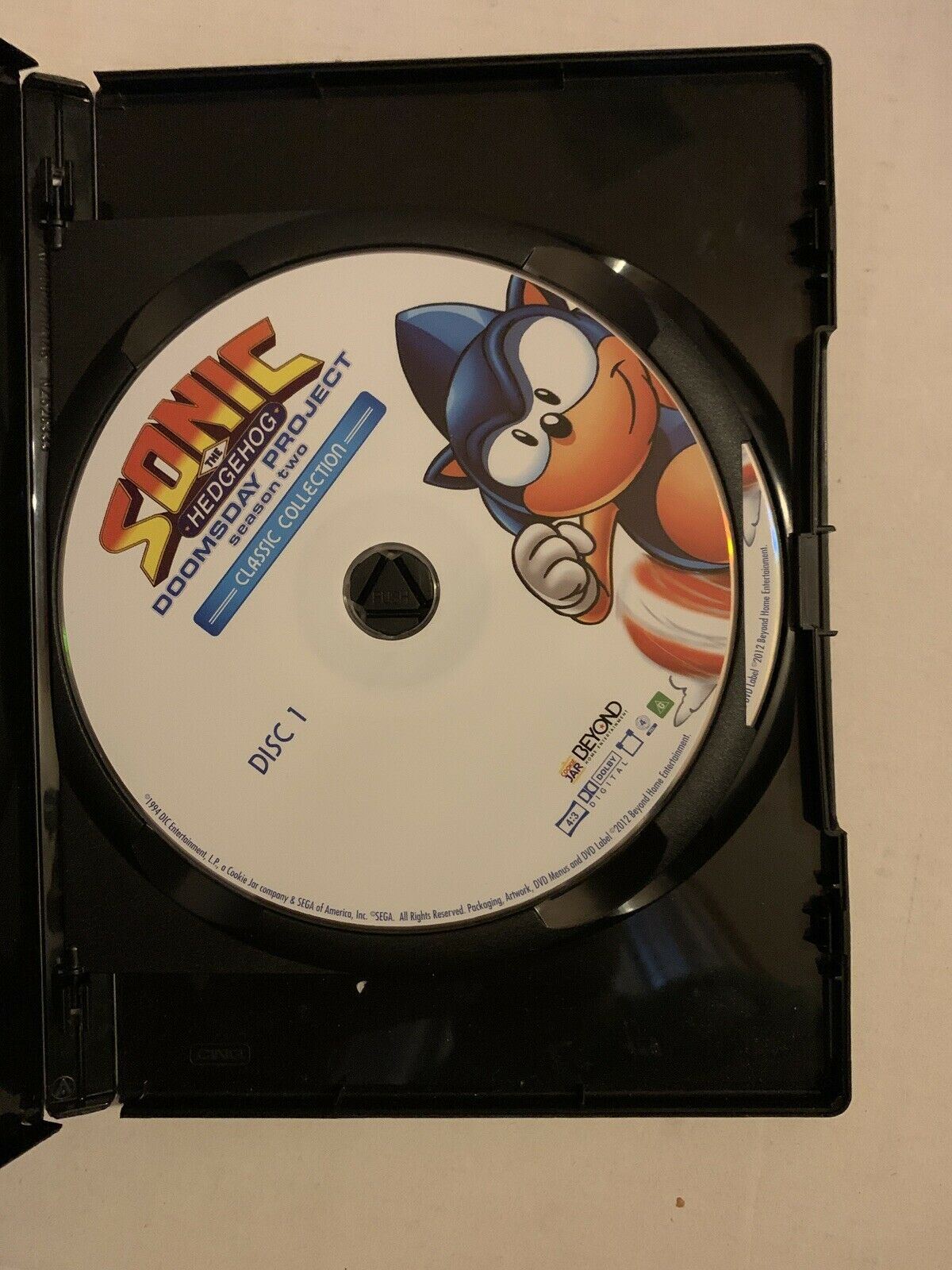 Sonic The Hedgehog - The Doomsday Project Season2 (DVD, 2012 2-Disc Set) Region4