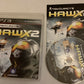 2x Tom Clancy's Game - H.A.W.X.2 And Ghost Recon Future Soldier PS3 With Manual