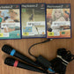 SingStar 2x Microphone Bundle With 3 Games for PS2  - Pop, Hottest Hits, Legends