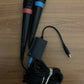 SingStar 2x Microphone Bundle With 3 Games for PS2  - Pop, Hottest Hits, Legends