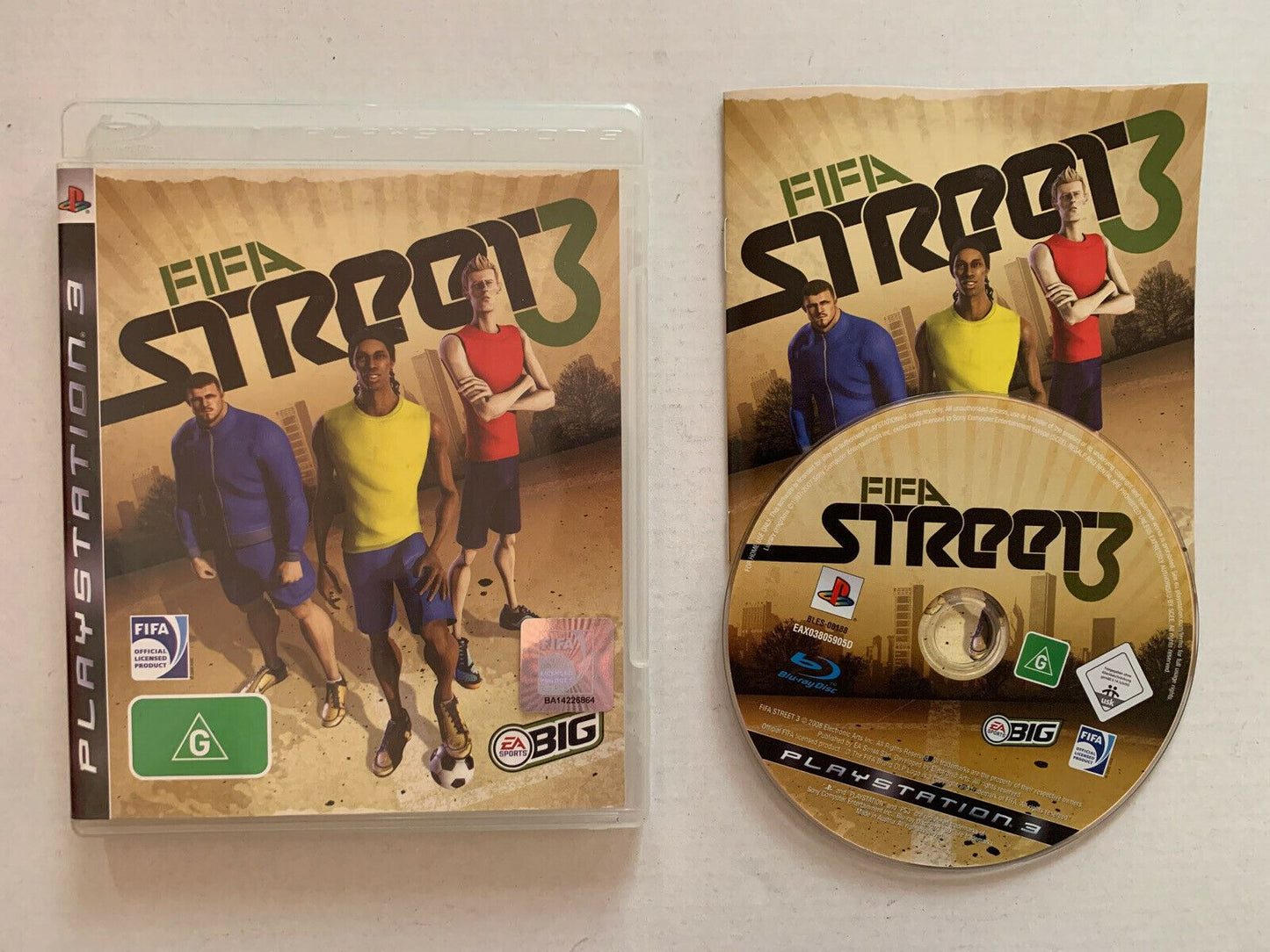 Fifa Street 3 - Sony PS3 Playstation 3 with Manual 🎮🎮🎮🎮