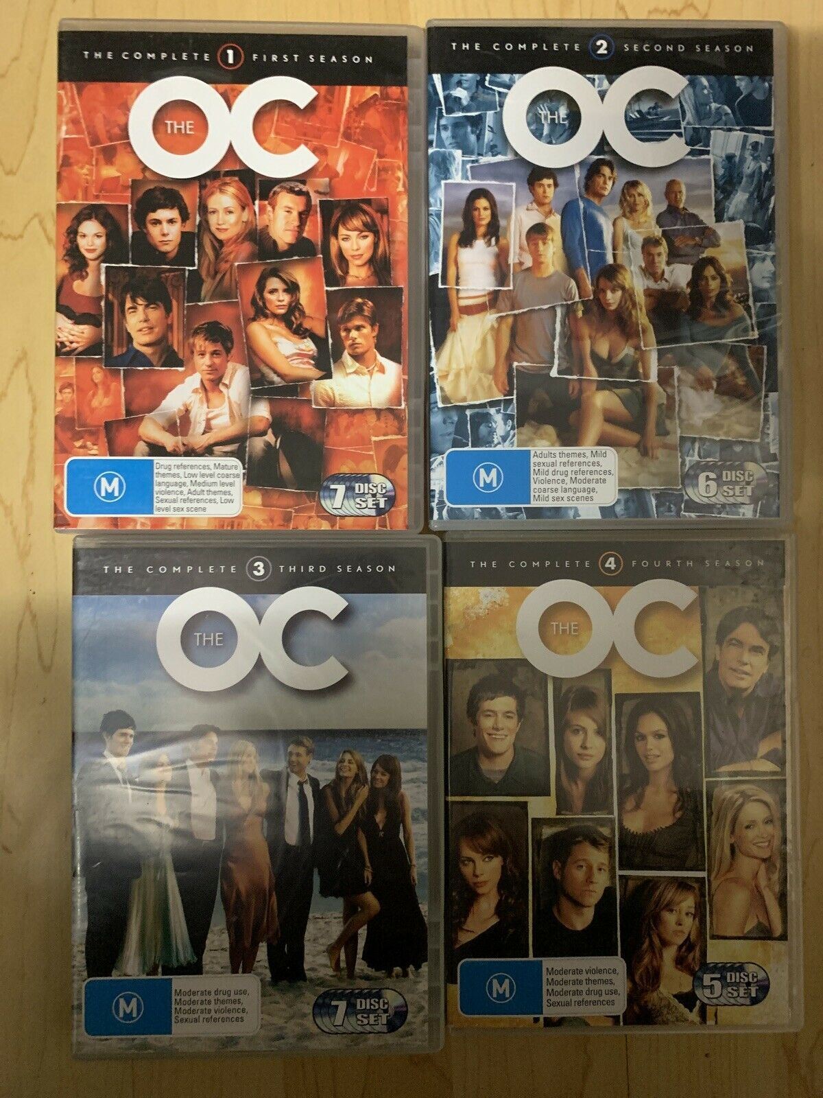 The OC Season 1-4 DVD Complete Series