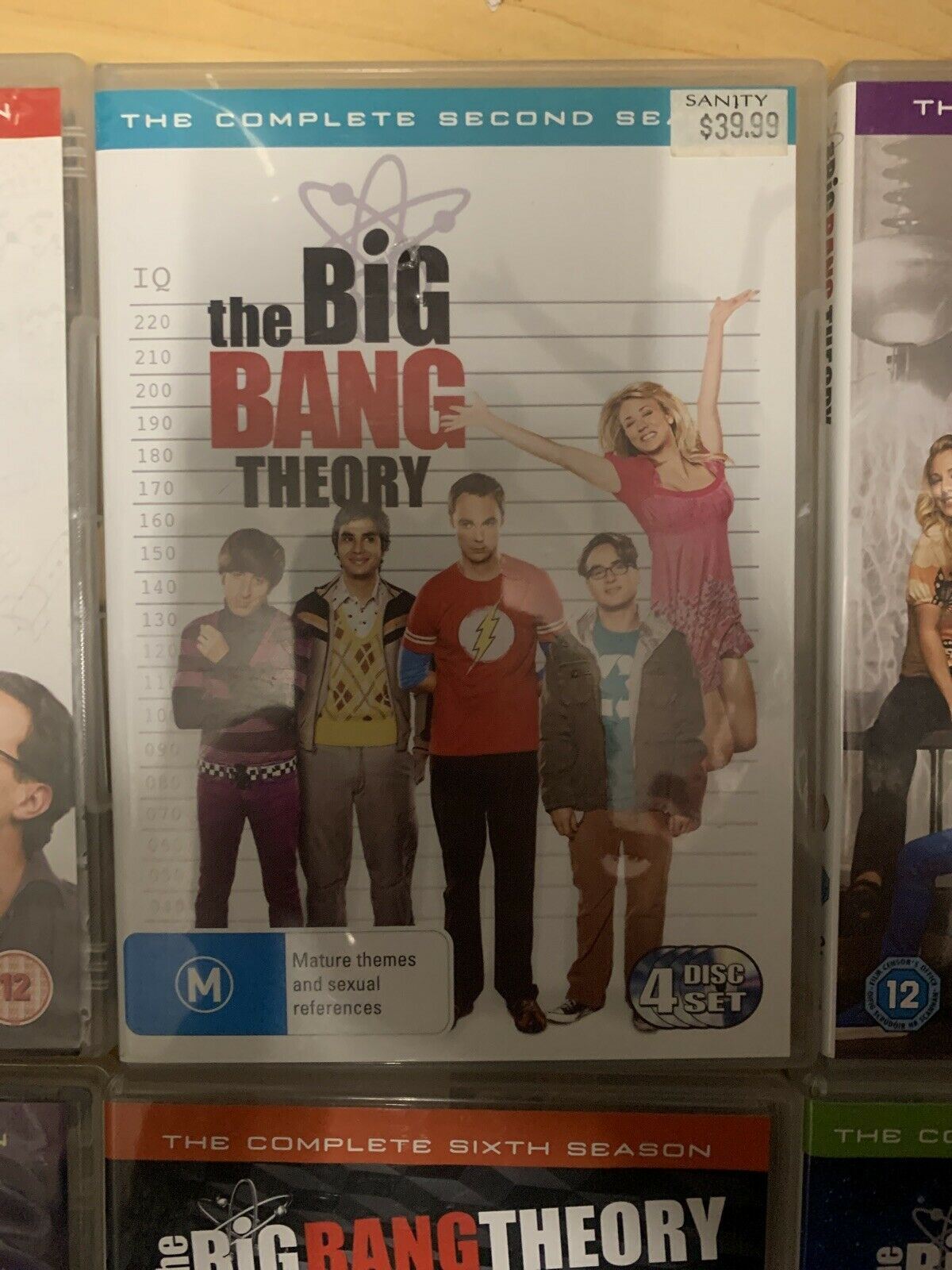 The Big Bang Theory Season 1-8 DVD Region 4