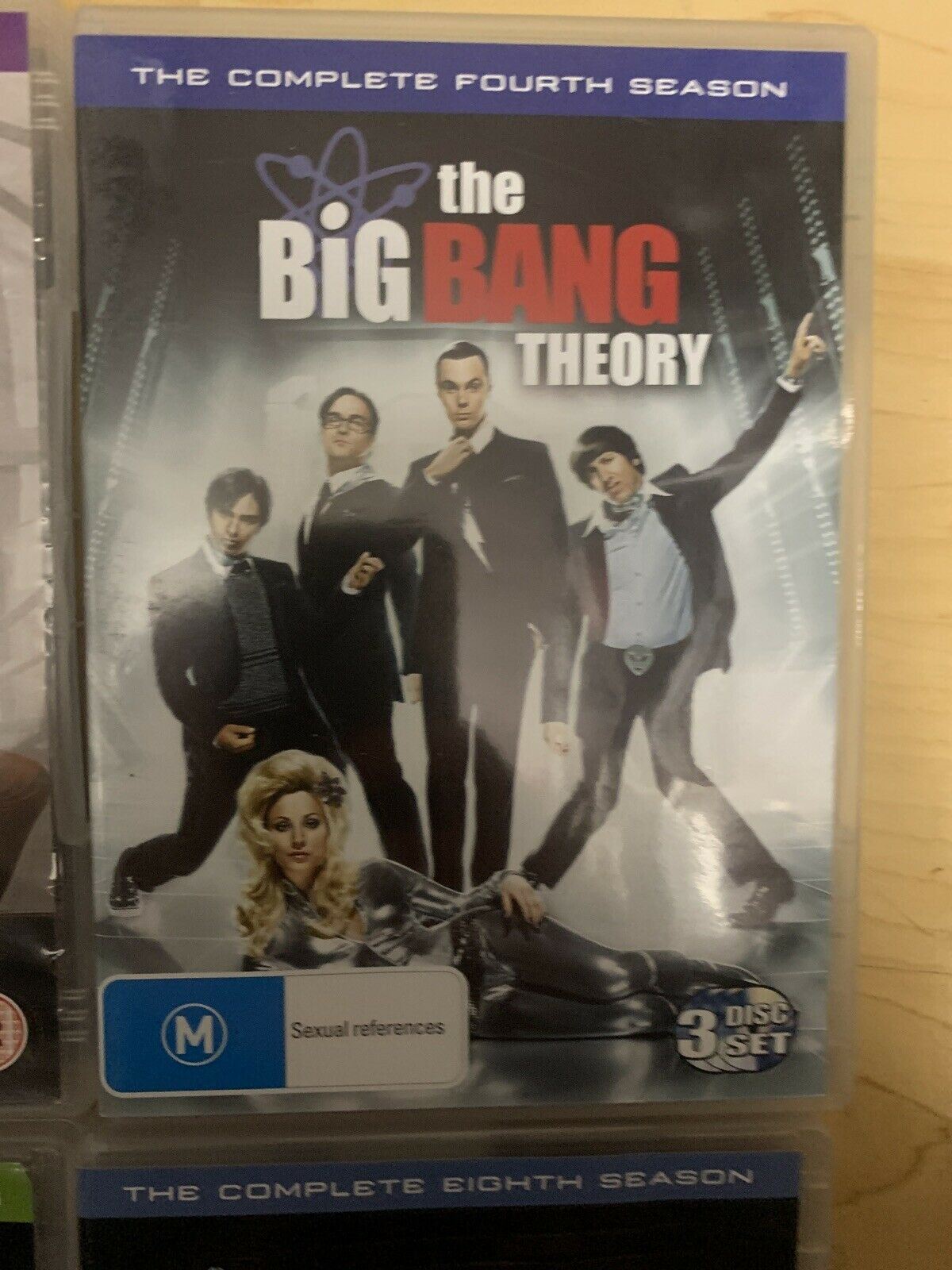 The Big Bang Theory Season 1-8 DVD Region 4