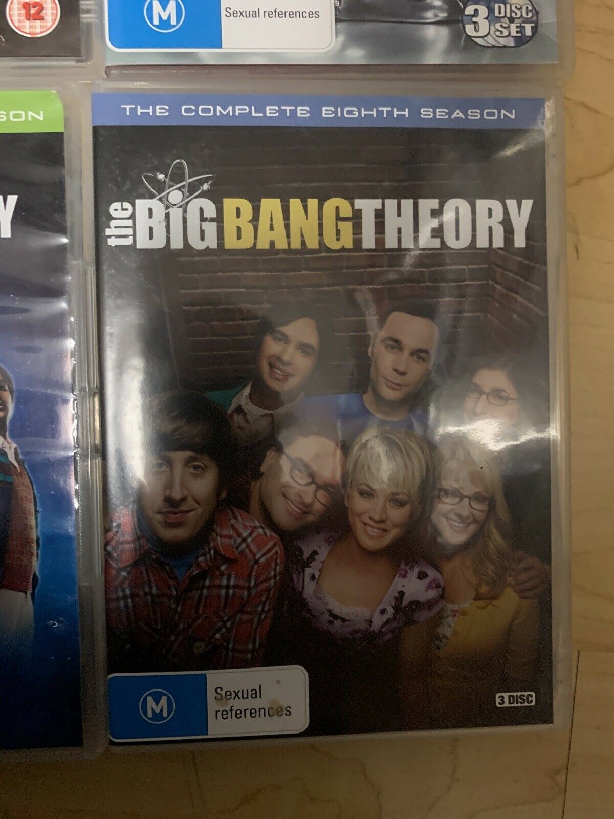 The Big Bang Theory Season 1-8 DVD Region 4