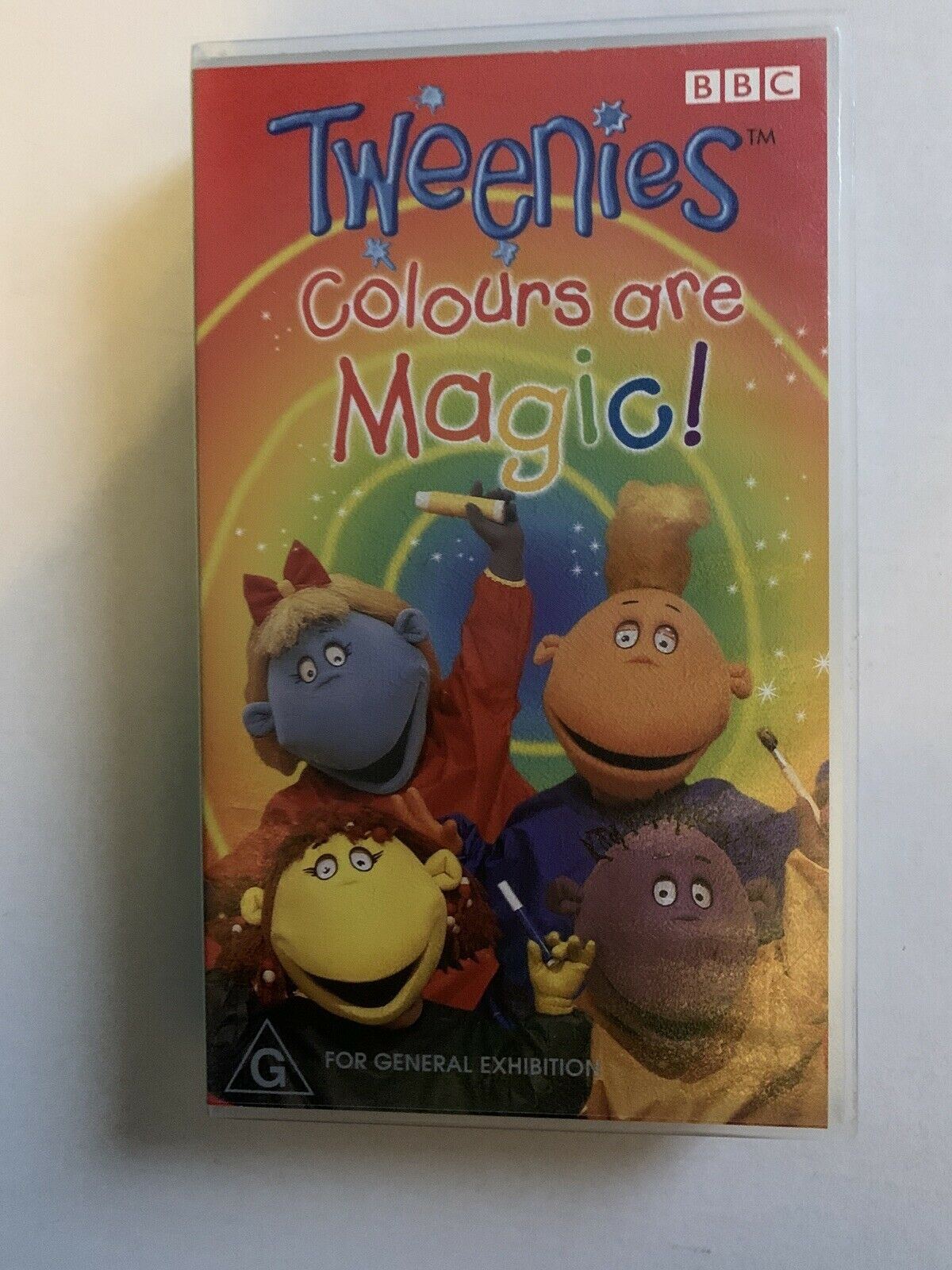 Tweenies - Colours Are Magic (VHS, 1998) PAL BBC