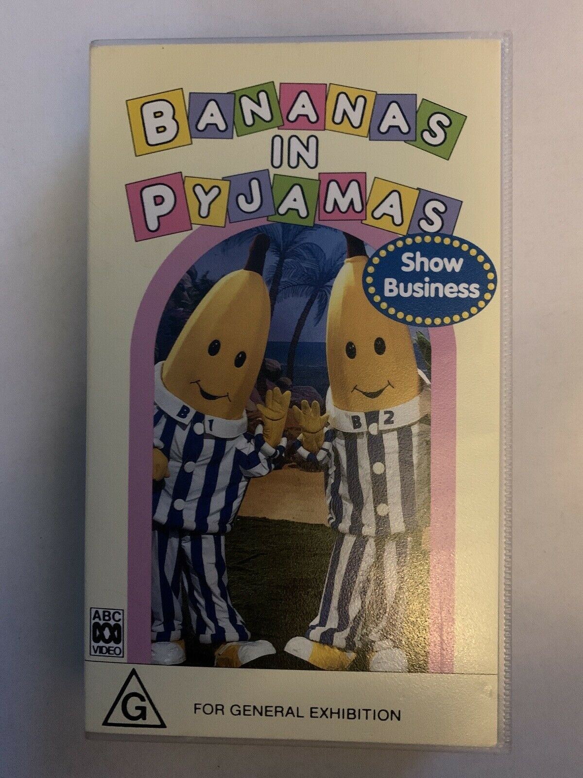 Bananas In Pyjamas Show Business VHS PAL Video Tape 90s ABC Kids