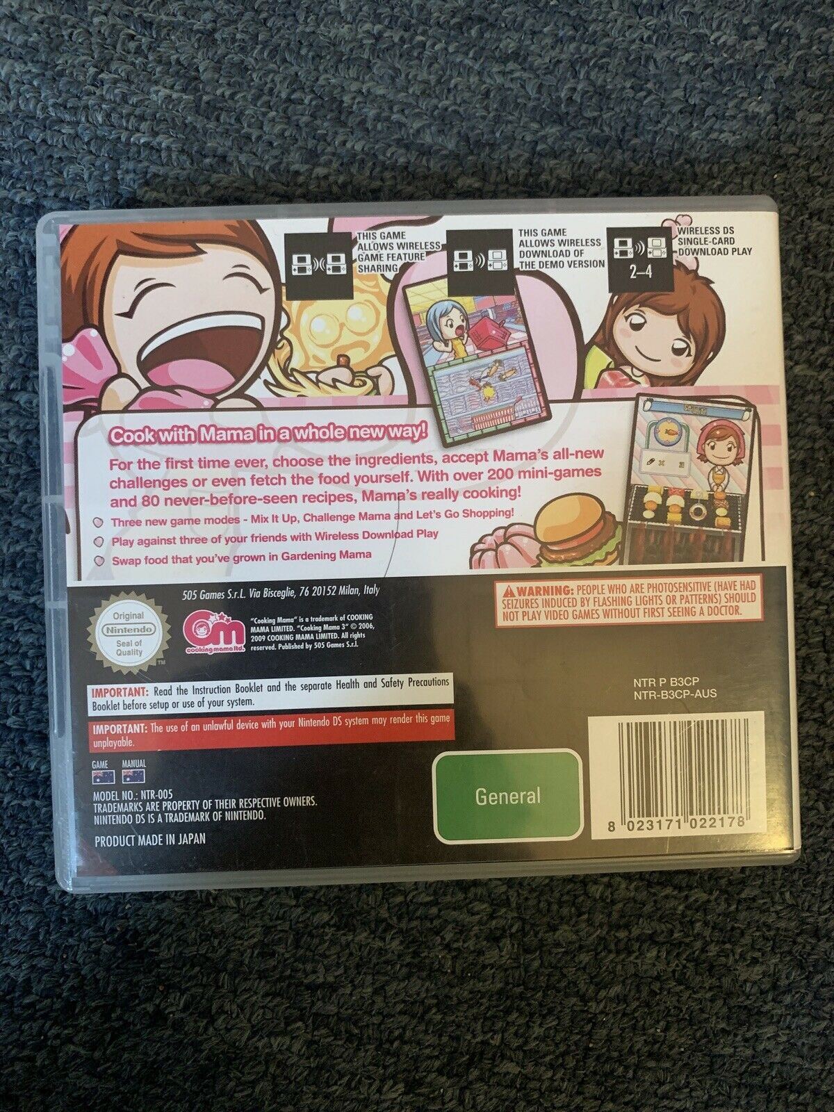 Cooking Mama 3 - Nintendo DS