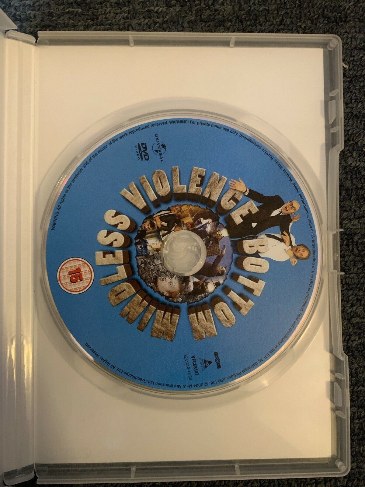 Bottom Mindless Violence - The Very Best Of The Violent Bits DVD - Region 2