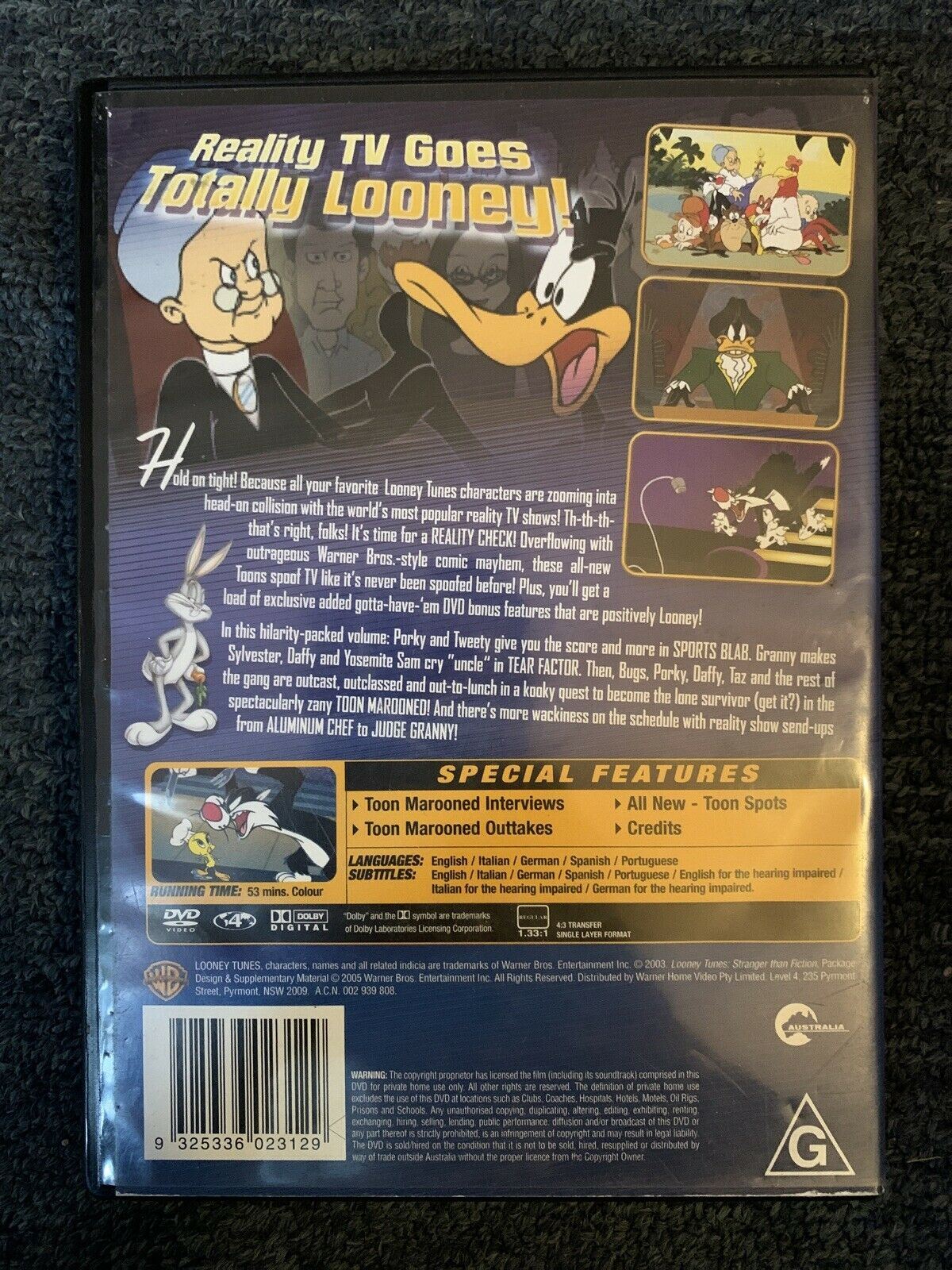 Looney Tunes - Reality Check (DVD) Region 4