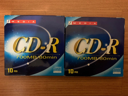 20x Blank CD-R Media - iMedia