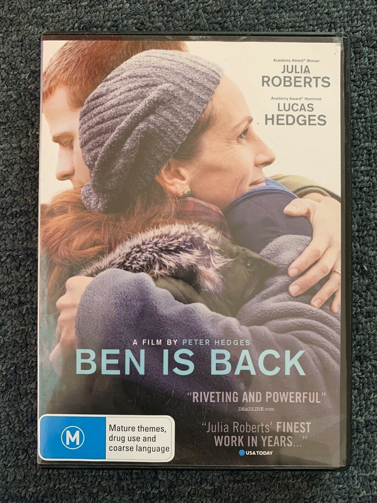 Ben Is Back (DVD, 2018) Julia Roberts, Lucas Hedges - Region 4