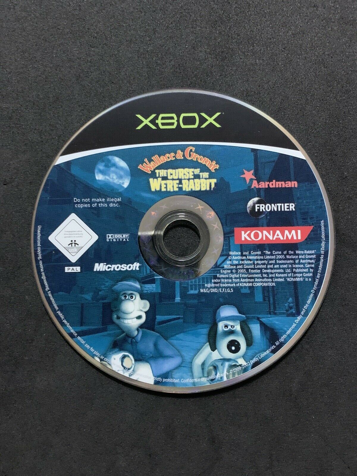 Wallace & Gromit: The Curse of the Were-Rabbit (Xbox) with Manual PAL