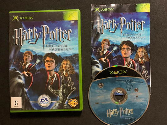 Harry Potter And The Prisoner Of Azkaban - Microsoft Xbox Game with Manual PAL