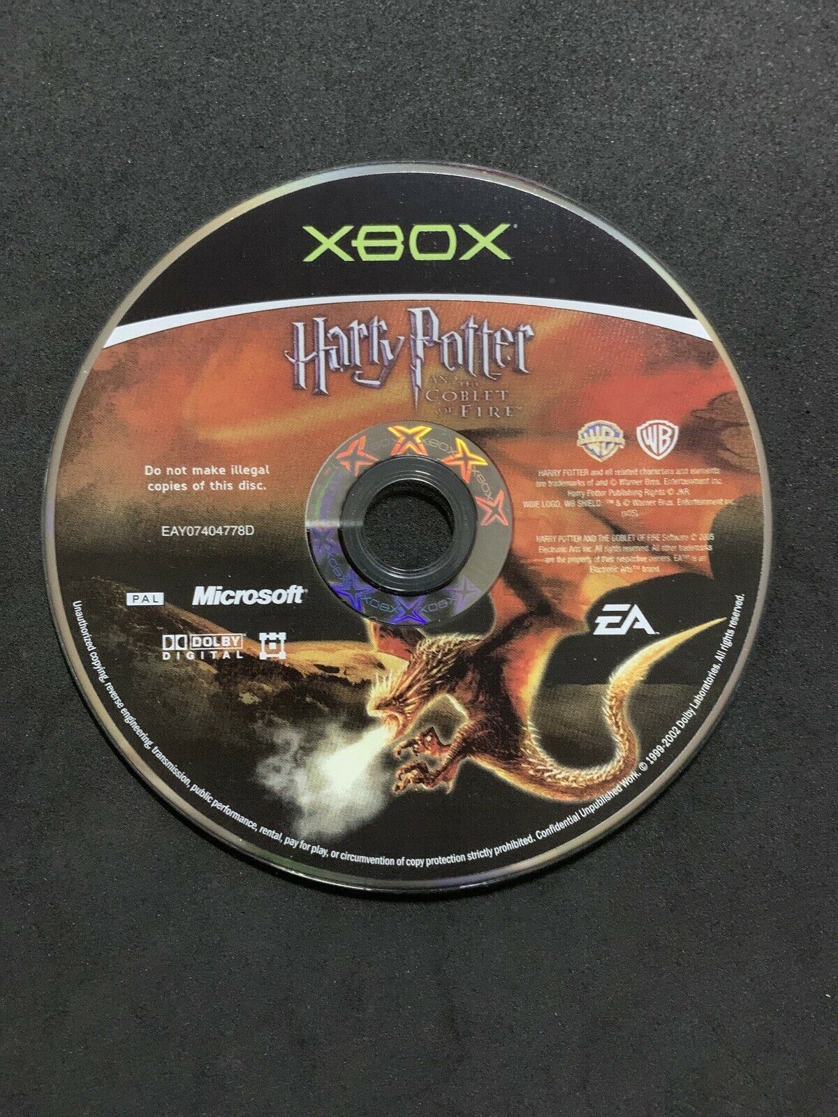 Harry Potter and the Goblet of Fire - Original Xbox with Manual PAL