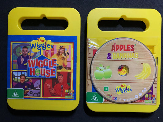 The Wiggles - Wiggle House + Apples & Bananas (DVD) Region 4