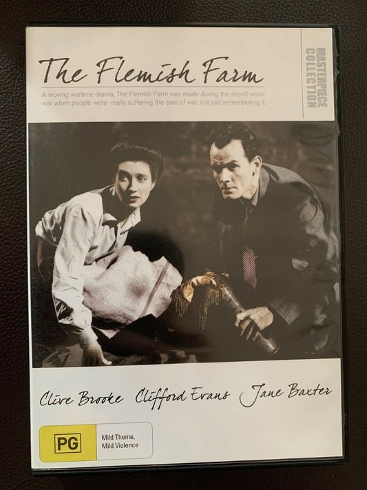 The Flemish Farm (DVD, 1943) Clive Brook, Clifford Evans. Region 4