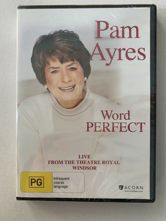*New Sealed* Pam Ayres - Word Perfect (DVD, 2015) Region 4