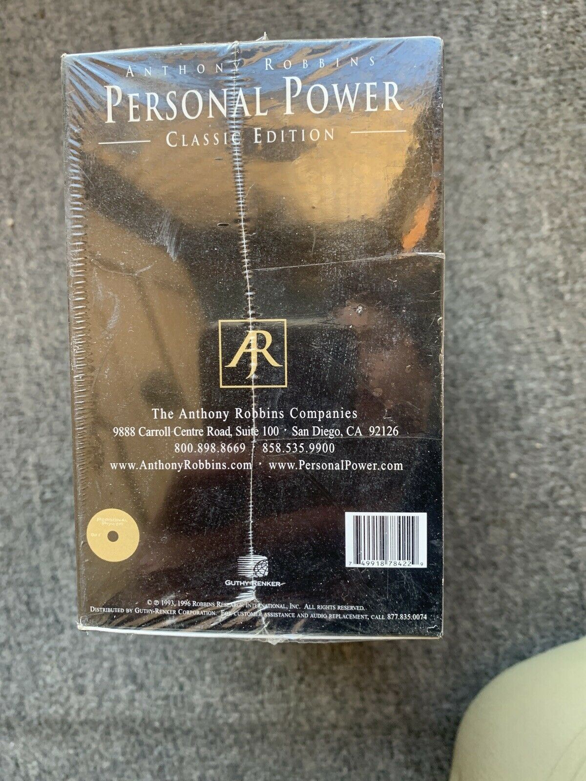 *New Sealed* Anthony Robbins - Personal Power - Classic Edition (Audio CD, 1996)