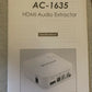 Digitech HDMI Audio Extractor - Extract audio from HDMI by Optical or RCA output