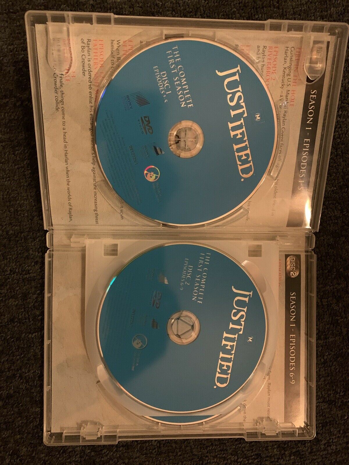 Justified : The Complete Season 1 (DVD) Region 4