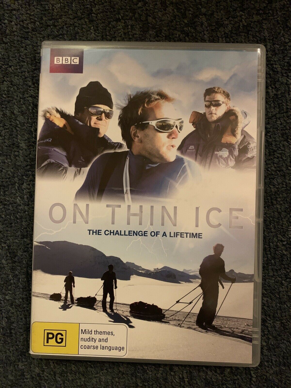 On Thin Ice (DVD, 2009) BBC Documentary Race to South Pole