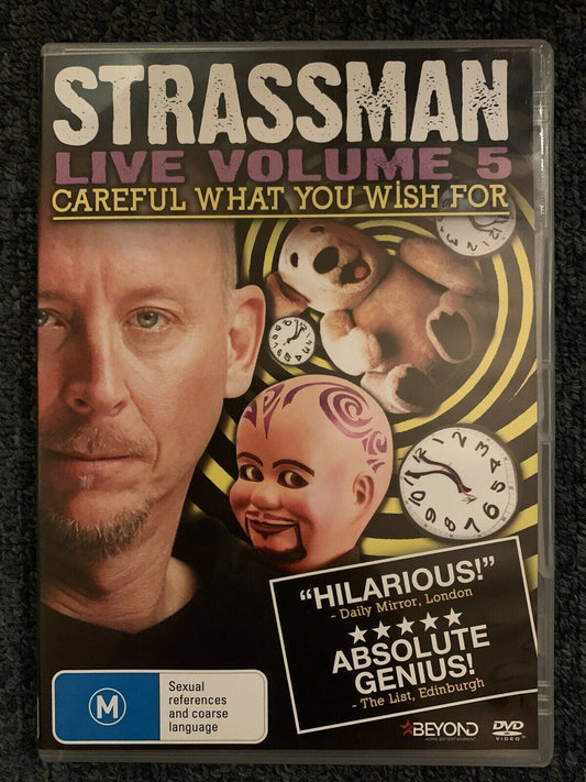 Strassman - Careful What You Wish For (DVD, 2014)