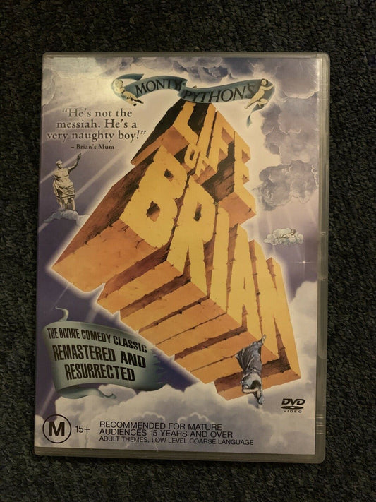 Monty Python's Life Of Brian - Remastered  (DVD, 1979)