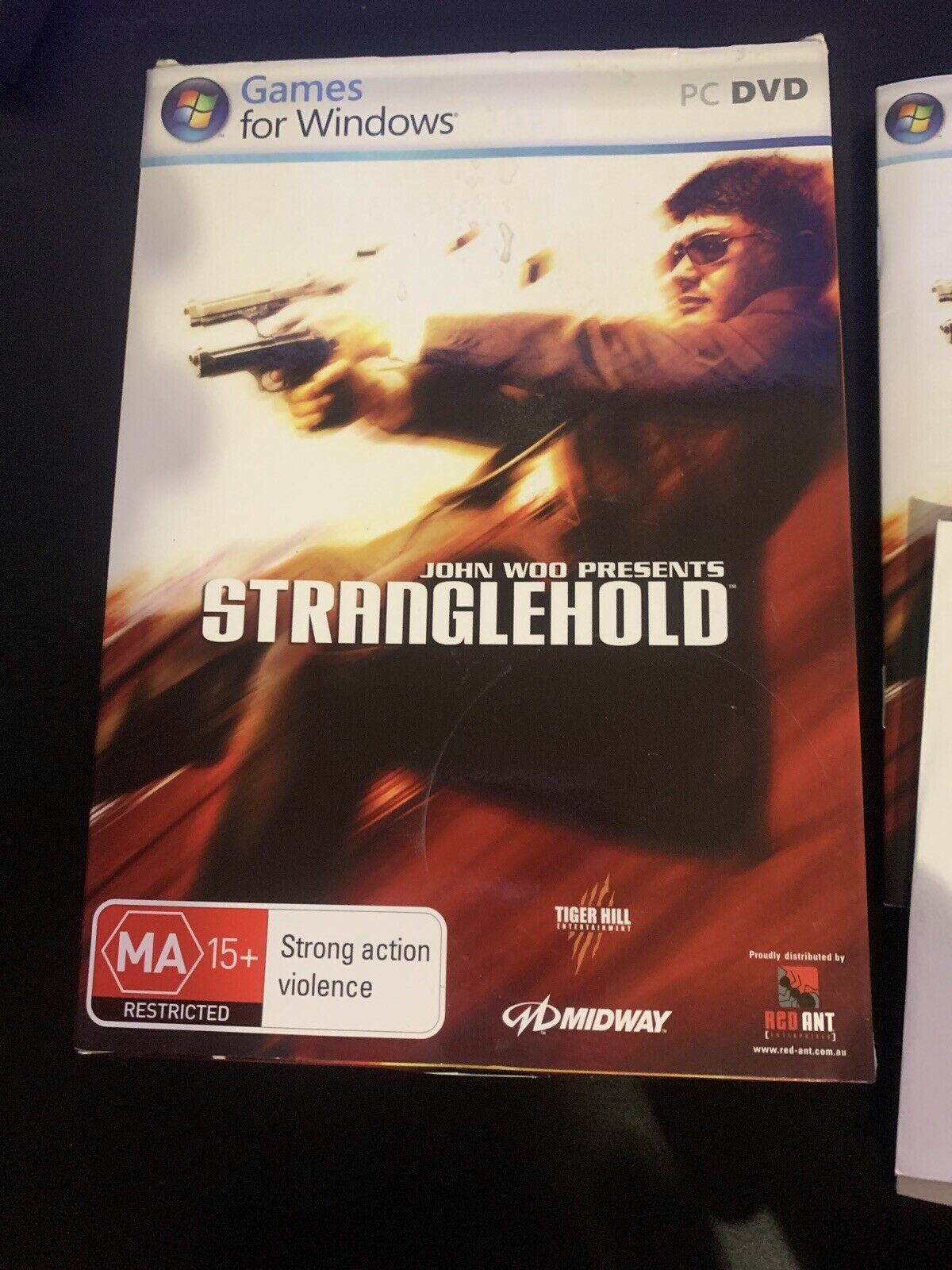 Stranglehold PC DVD 2007 John Woo, Chow Yun Fat Game