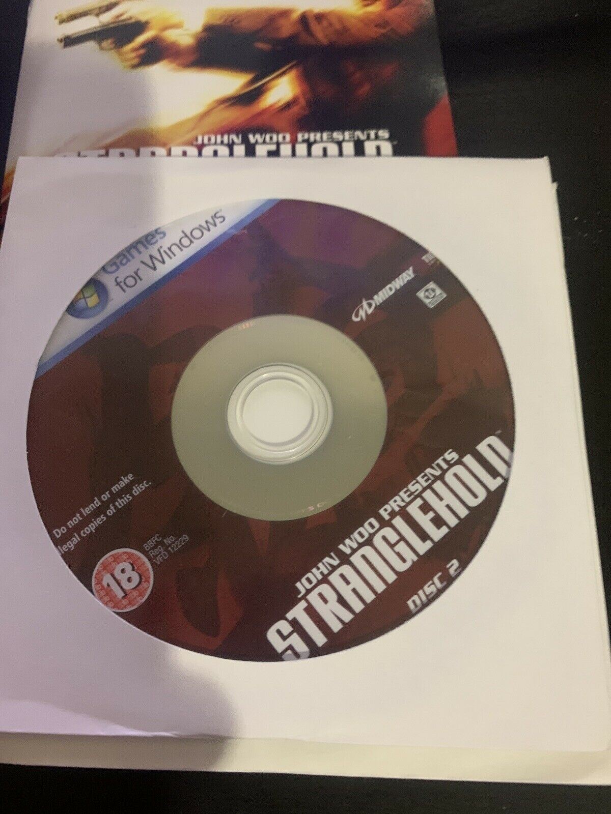 Stranglehold PC DVD 2007 John Woo, Chow Yun Fat Game