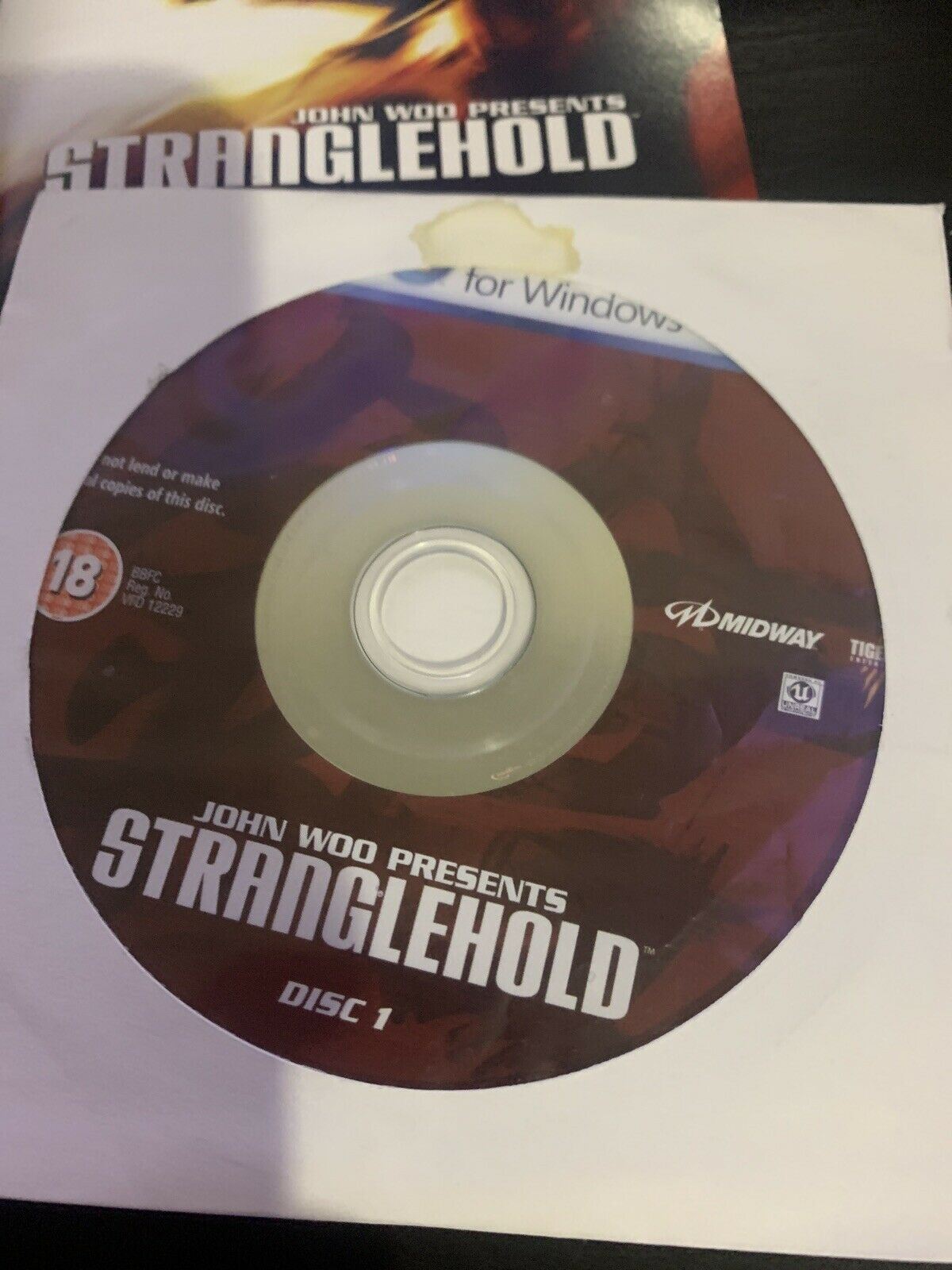 Stranglehold PC DVD 2007 John Woo, Chow Yun Fat Game