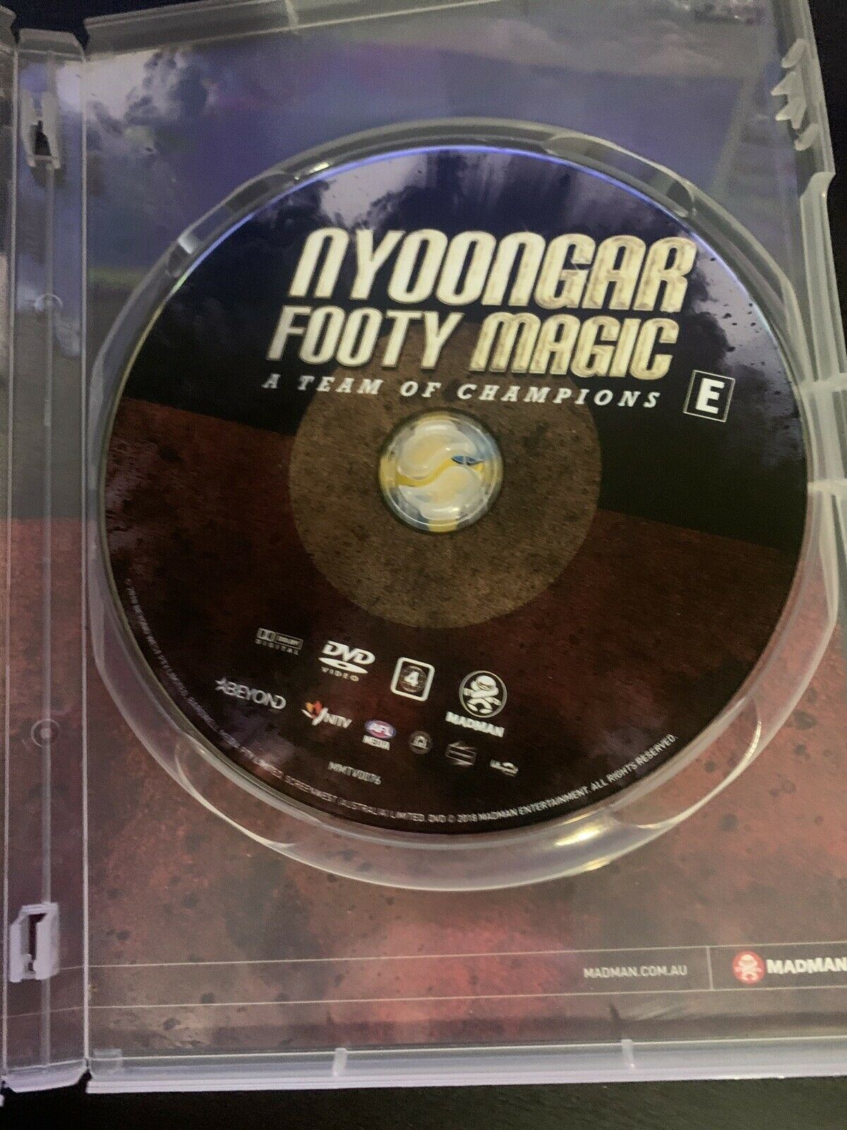 Nyoongar Footy Magic (DVD, 2018) AFL. Region 4