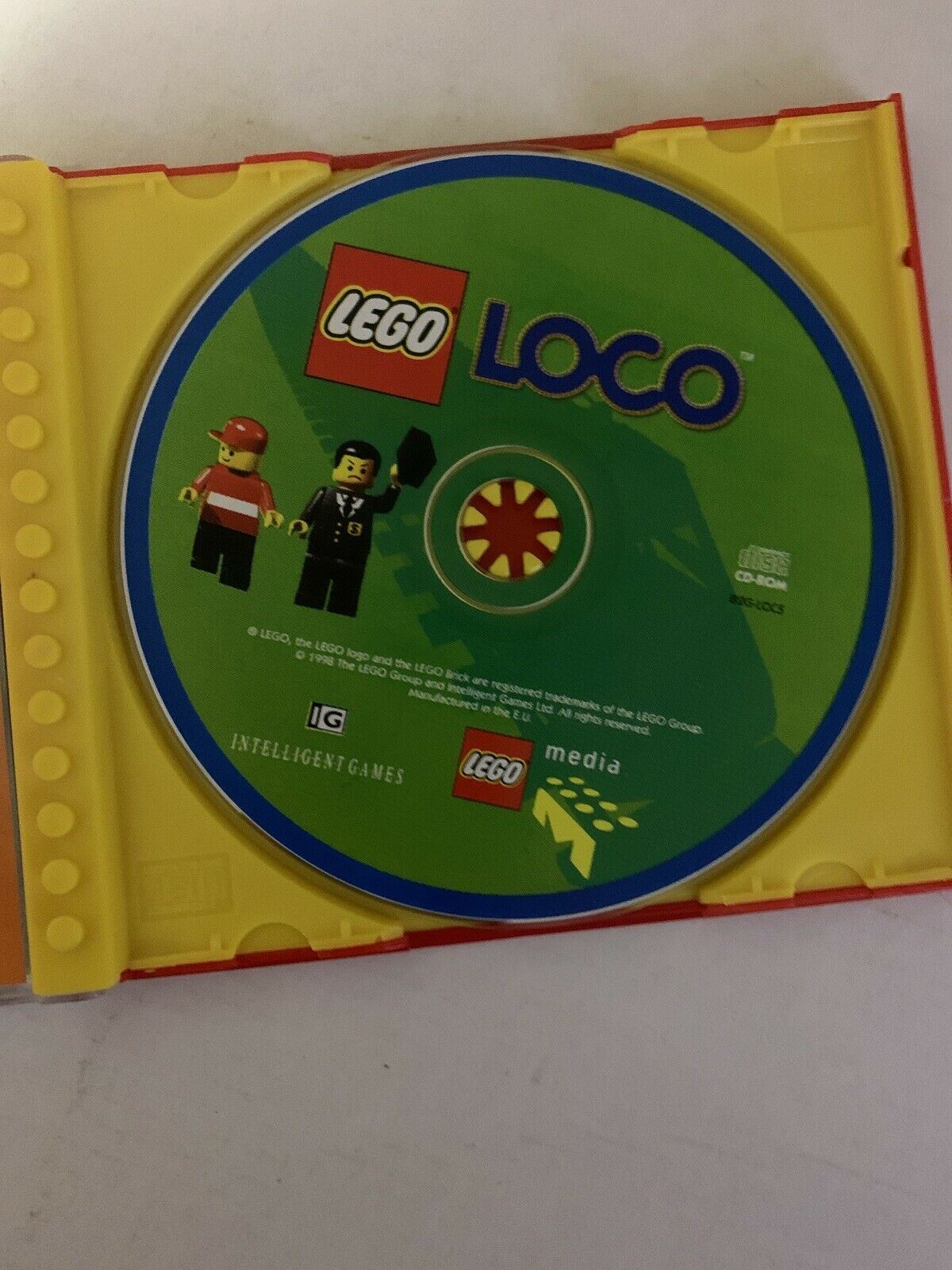 Lego LOCO PC CDROM 1998 Vintage Win95 game