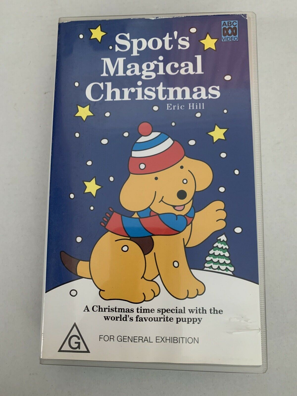 SPOT:  Spot's Magical Christmas by Eric Hill (VHS, 1995) PAL