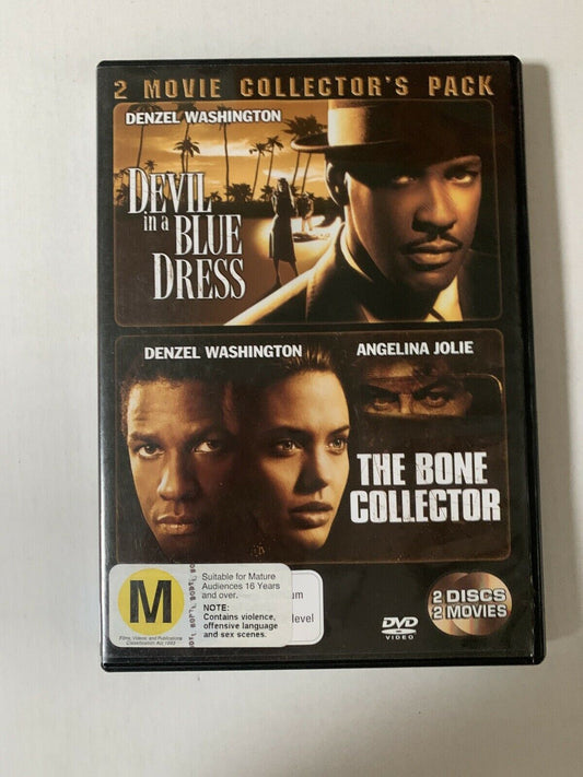 The Bone Collector / Devil In A Blue Dress (DVD, 2007) Denzel Washington Region4