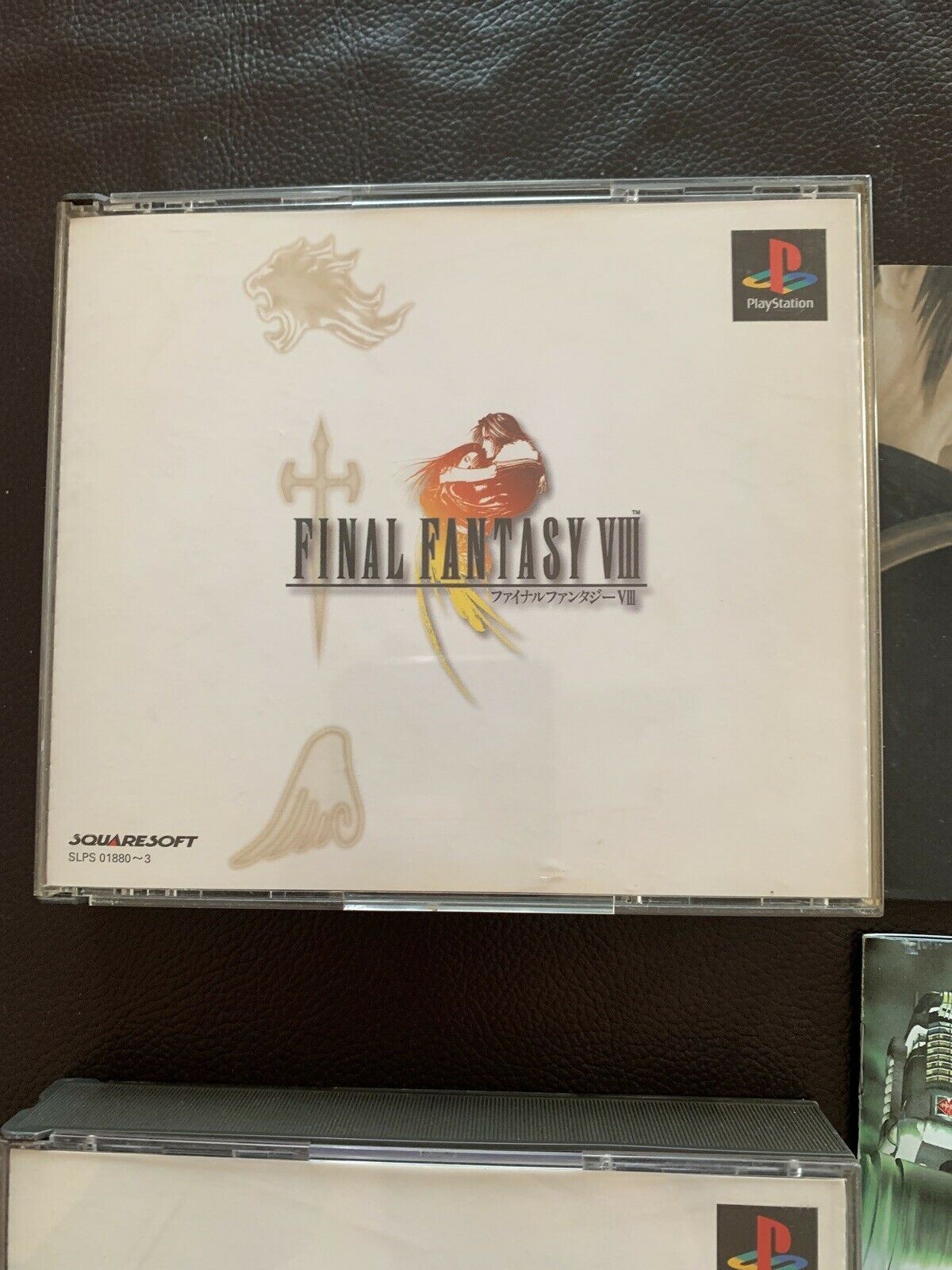 Final Fantasy VII 7 & VIII 8 PlayStation 1 PS1 NTSC-J Japan With Manual