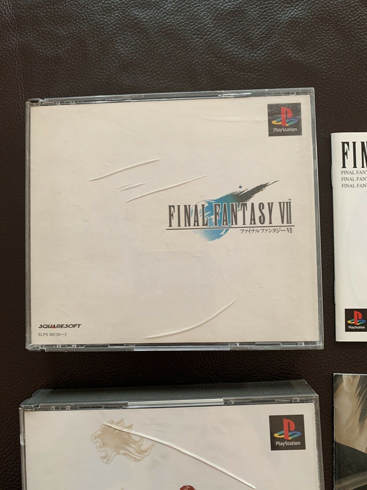 Final Fantasy VII 7 & VIII 8 PlayStation 1 PS1 NTSC-J Japan