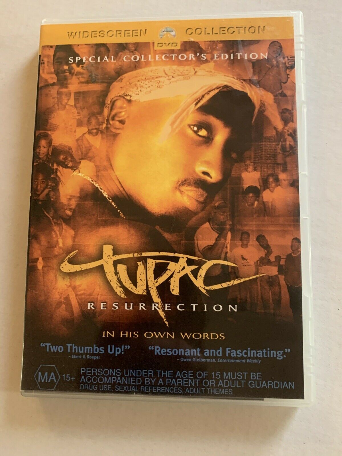 Tupac Resurrection - Special Collector's Edition (DVD, 2004) Region 4