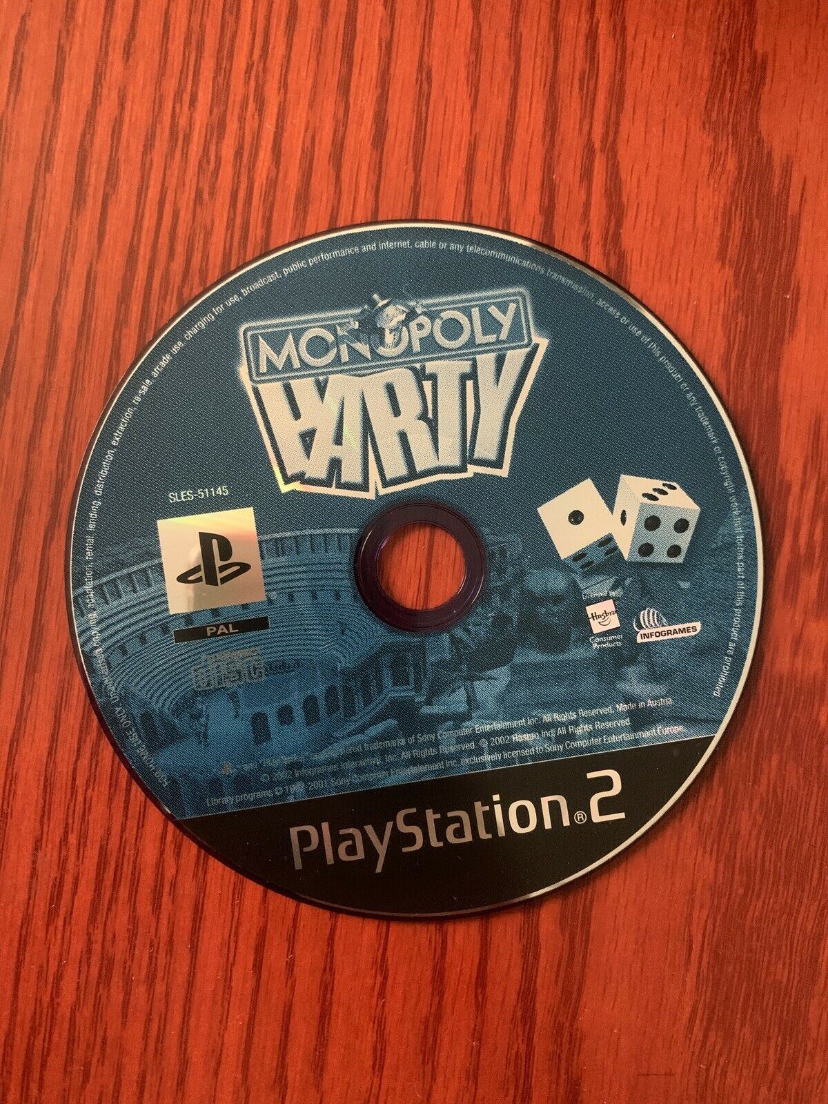 Monopoly Party - PS2 GAME with Manual PAL