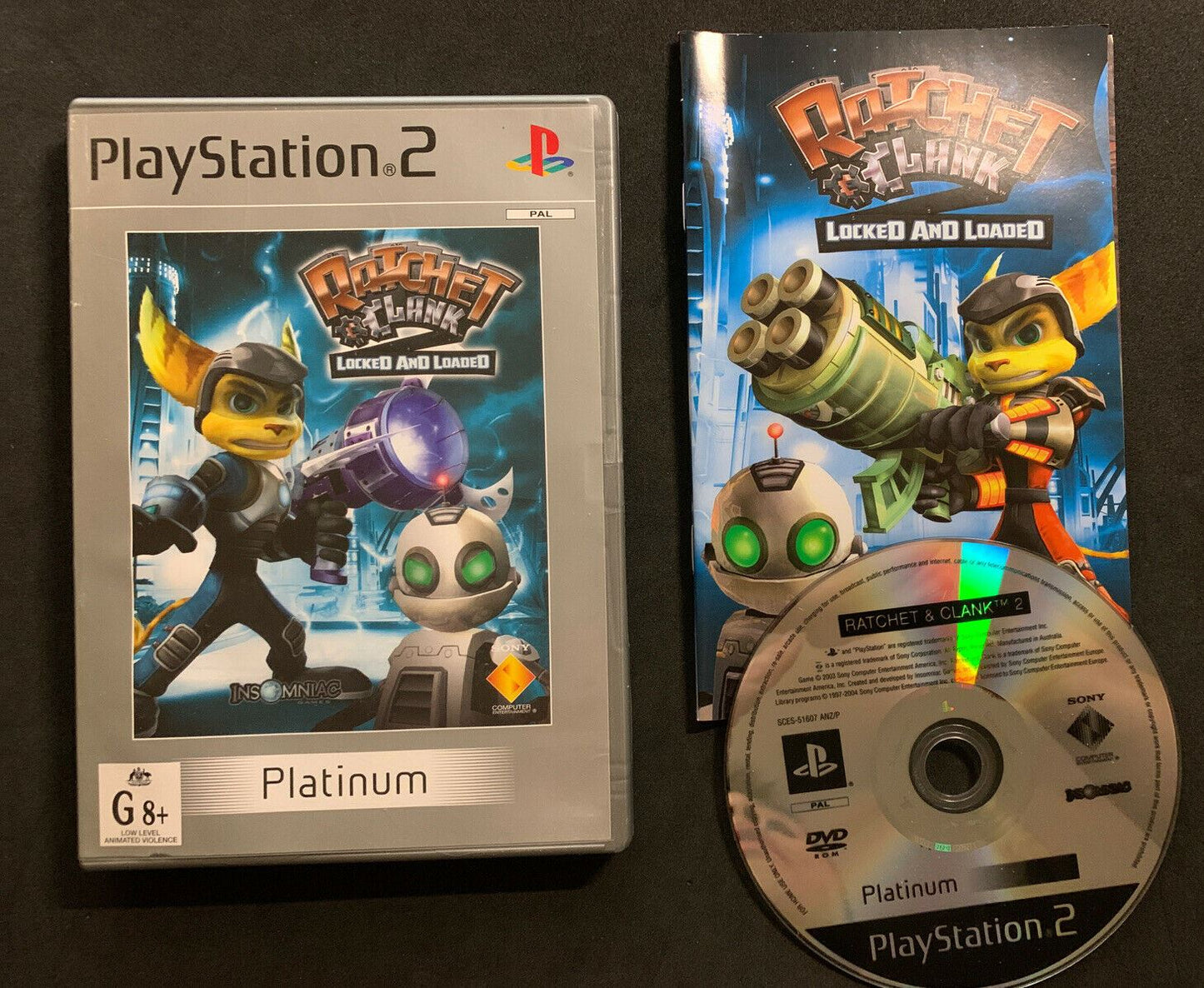 Ratchet & Clank 2: Locked and Loaded - Sony Playstation 2 PAL PS2 Game