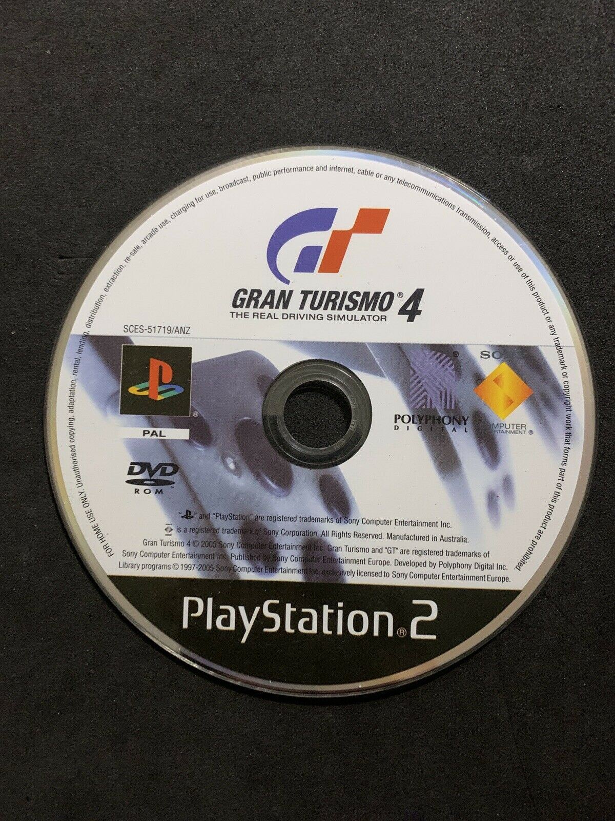 Gran Turismo 4 (Sony PlayStation 2 PAL, 2005) - Includes Manual