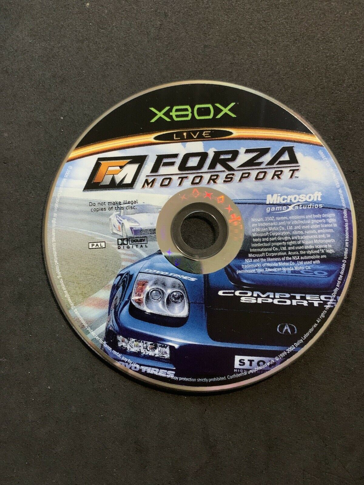 Forza Motorsport 1 - Microsoft Xbox Original PAL Game