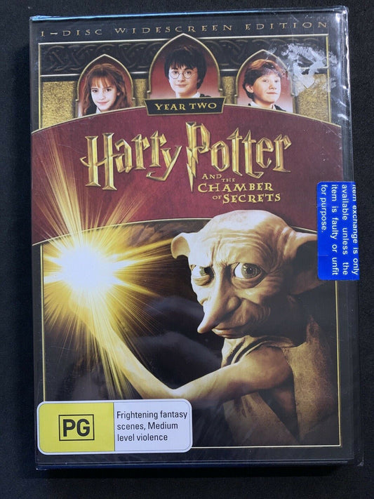 *New Sealed* Harry Potter and the Chamber of Secrets (DVD, 2002)  Region 4