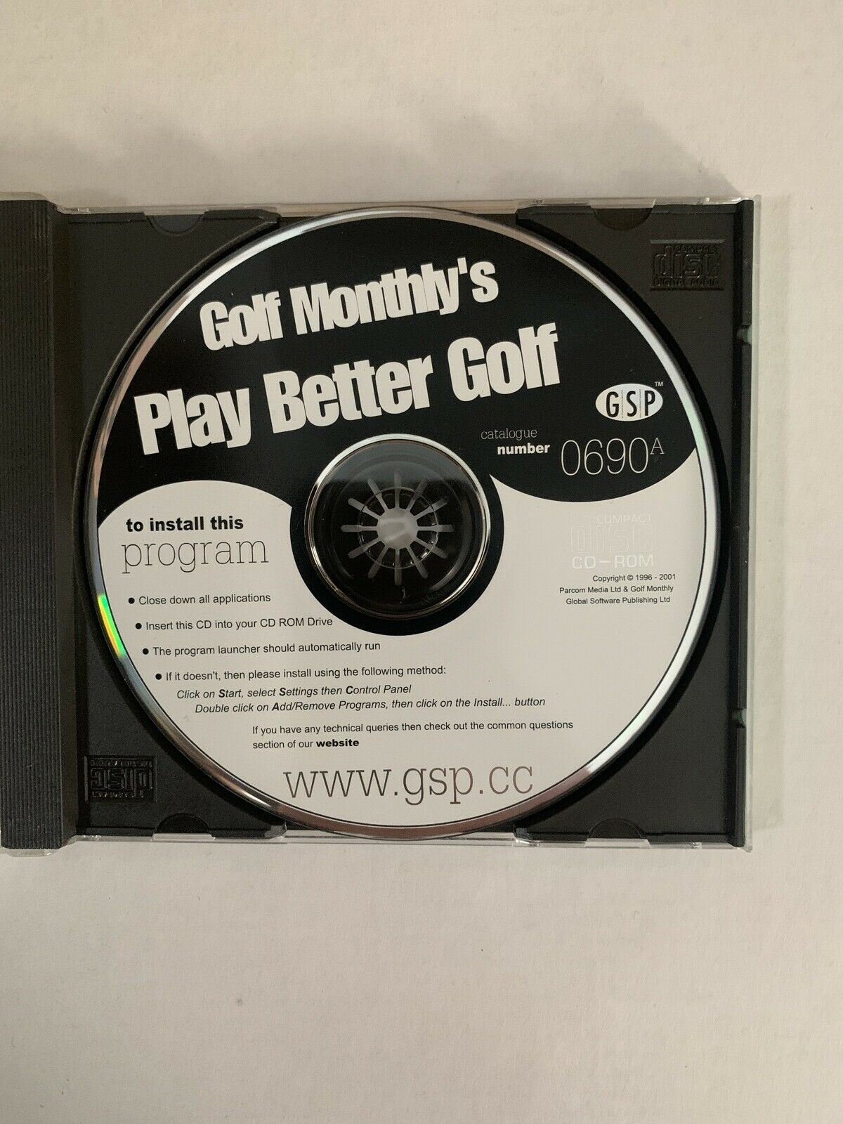 Golf Monthly's Play Better Golf - PC Windows CD Software