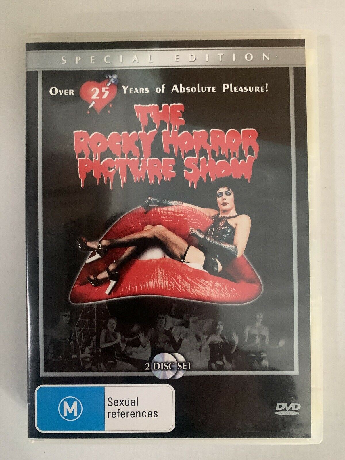The Rocky Horror Picture Show (DVD,1975) Tim Curry, Susan Sarandon - Region 4