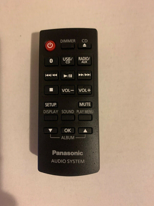 Genuine Panasonic N2QAYB001093 Remote Control For Audio System