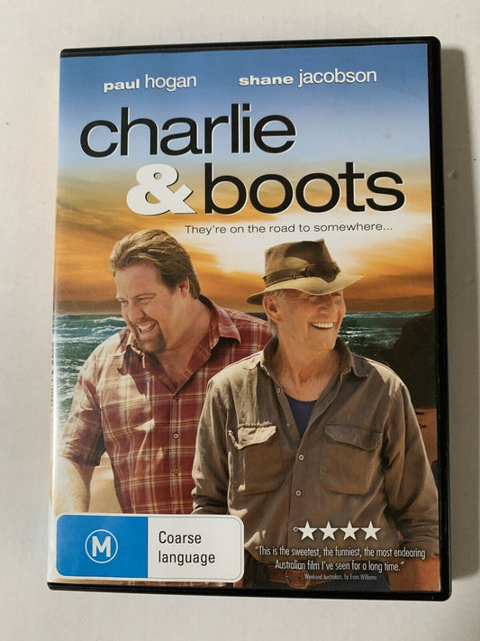 Charlie & Boots (DVD, 2009) Paul Hogan, Shane Jacobson. Region 4