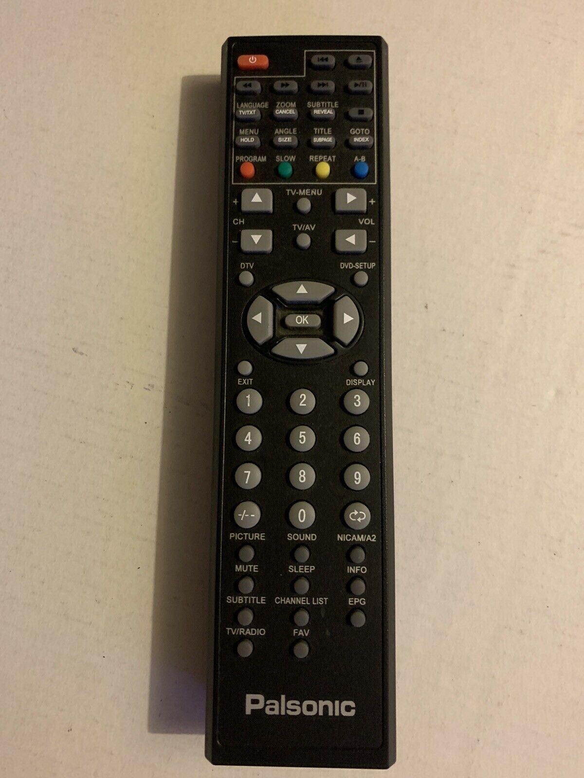 Genuine Palsonic Remote Control For TV